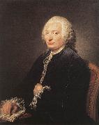 GREUZE, Jean-Baptiste Portrait of George Gougenot de Croissy dfg Sweden oil painting reproduction